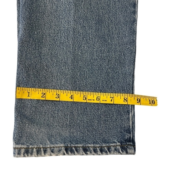 Austin Jeans Men's Size 34x34 Relaxed Fit Jeans Medium Wash Straight Leg - Picture 9 of 10